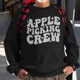 Apple Picking Crew Apple Picking Apple Season Sweatshirt Gifts for Old Men