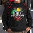 Attract Abundance Humanity Positive Quotes Kindness Sweatshirt Gifts for Old Men