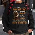 August Son Of God My Scars Tell A Story Reminder Of Time Gift For Mens Sweatshirt Gifts for Old Men