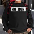 Author Book Writing Writer's Sweatshirt Gifts for Old Men