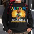 Autism Halloween Puzzle Trick Or Treat Autism Awareness Sweatshirt Gifts for Old Men