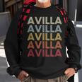 Avilla Indiana Avilla In Retro Vintage Text Sweatshirt Gifts for Old Men