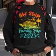 Aw Ship It's A Family Cruise 2023 Trip Vacation Matching Sweatshirt Gifts for Old Men