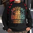 Awesome Dads Explore Dungeons Rpg Gaming & Board Game Dad Sweatshirt Gifts for Old Men