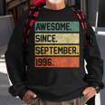 Awesome Since September 1996 27 Years Old 27Th Birthday Sweatshirt Gifts for Old Men