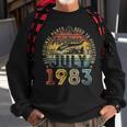 Awesome Since July 1983 Vintage Gifts Men 40Th Birthday 40Th Birthday Funny Gifts Sweatshirt Gifts for Old Men