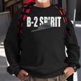 B-2 Spirit Bomber Airplane Sweatshirt Gifts for Old Men
