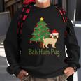 Bah Hum Pug Awesome Thanksgiving Gif Sweatshirt Gifts for Old Men