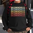 Baldwinsville New York Baldwinsville Ny Retro Vintage Text Sweatshirt Gifts for Old Men