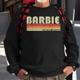 Barbie Name Personalized Retro Vintage 80S 90S Birthday Sweatshirt Gifts for Old Men