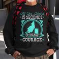 Barrel Racing Insane Courage Cowgirl Rodeo Barrel Racer Sweatshirt Gifts for Old Men