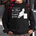 Barrel Racing MomCowgirl Horse Riding Racer Sweatshirt Gifts for Old Men