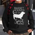 Basset Hound Dog Spirit Animal J000237 Sweatshirt Gifts for Old Men
