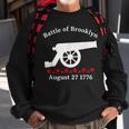 Battle Brooklyn Heights Cannon Revolutionary War Reenactor Sweatshirt Gifts for Old Men