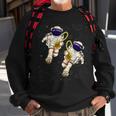 Beer Funny Astronauts Beer Drinking Scientist Outer Space Science Sweatshirt Gifts for Old Men