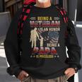 Being A Veteran Is An Honor Being A Papa Is Priceless Gift Gift For Mens Sweatshirt Gifts for Old Men