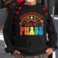 Being Straight Was My Phase Groovy Lgbt Pride Month Gay Les Sweatshirt Gifts for Old Men