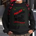 Believe All Aboard Polar Express Train Depot Christmas Sweatshirt Gifts for Old Men