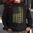 Best Dad Ever Fathers Day Us American Flag Fathers Day Sweatshirt Gifts for Old Men