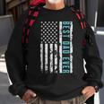 Best Dad Ever Us American Flag Air Fighter Jet Fathers Day Sweatshirt Gifts for Old Men