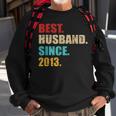 Best Husband Since 2013 For 10Th Wedding Anniversary Sweatshirt Gifts for Old Men