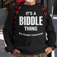Biddle Thing Name Family Funny Sweatshirt Gifts for Old Men