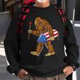 Bigfoot Fireworks 4Th Of July Funny Boys Men Sasquatch Lover Sasquatch Funny Gifts Sweatshirt Gifts for Old Men