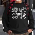 Birdwatcher Binoculars Nerd Bird Ornithology Sweatshirt Gifts for Old Men