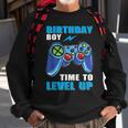 Birthday Boy Time To Level Up Video Game Boys Sweatshirt Gifts for Old Men