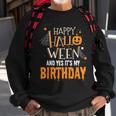 Birthday Halloween Halloween Birthday Sweatshirt Gifts for Old Men