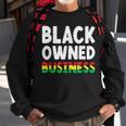 Black Owned Business African American Entrepreneur Owner Sweatshirt Gifts for Old Men