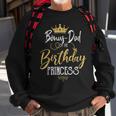 Bonus Dad Of The Birthday Princess Funny Birthday Party Sweatshirt Gifts for Old Men