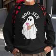 Boo-Jee Spooky Season Cute Ghost Halloween Costume Boujee Sweatshirt Gifts for Old Men