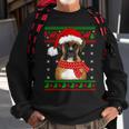 Boxer Dog Ugly Sweater Christmas Puppy Dog Lover Sweatshirt Gifts for Old Men