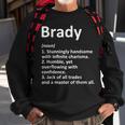Brady Definition Personalized Name Funny Birthday Gift Idea Definition Funny Gifts Sweatshirt Gifts for Old Men