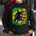 Brazilian Soccer Team Brazil Flag Jersey Football Fans Sweatshirt Gifts for Old Men