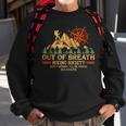 Out Of Breath Hiking Society Dont Worry Hiking Moutains Sweatshirt Gifts for Old Men