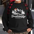 Breckenridge Colorado Vintage Mountain Landscape Sweatshirt Gifts for Old Men