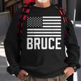 Bruce Birthday Forename Name Personalized Usa Sweatshirt Gifts for Old Men