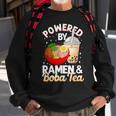 Bubble Powered By Ramen & Boba Tea Noodle Sweatshirt Gifts for Old Men