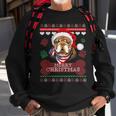 Bulldog Owner Ugly Christmas Sweater Style Sweatshirt Gifts for Old Men