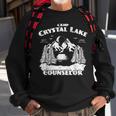Camp Camping Crystal Lake Counselor Vintage Horror Lover Counselor Sweatshirt Gifts for Old Men
