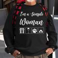 Camping Alcohol Tent Wine Girl Im A Simple Woman Sweatshirt Gifts for Old Men