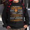 Capricorn Worst Temper Dangerous When Provoked Sweatshirt Gifts for Old Men