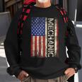 Car Mechanic Wrench Workshop Tools Us American Flag Men Sweatshirt Gifts for Old Men