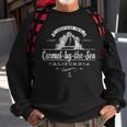 Carmel-By-The-Sea Ca Sailboat Vintage Nautical Sweatshirt Gifts for Old Men