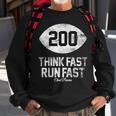 Chad Powers Think Fast Run Fast Football Lover Vintage Sweatshirt Gifts for Old Men