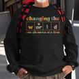 Changing The World One Phoneme At A Time Vintage Quotes Sweatshirt Gifts for Old Men