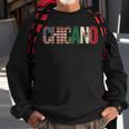 Chicano American Mexican Patriotic Chicano Sweatshirt Gifts for Old Men