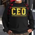 Chief Executive Officer Entrepreneur Ceo Sweatshirt Gifts for Old Men